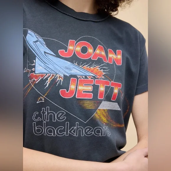 Daydreamer Joan Jett Fighter Reverse GF Tee - Picture 3 of 4